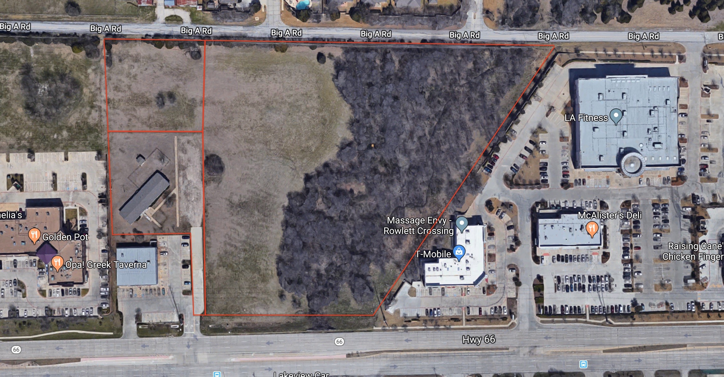 4101, 4201 & Big A Lakeview Parkway Rowlett TX 75088