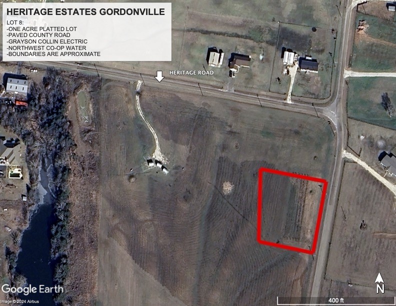 Lot 1.8 Heritage Gordonville TX 76245