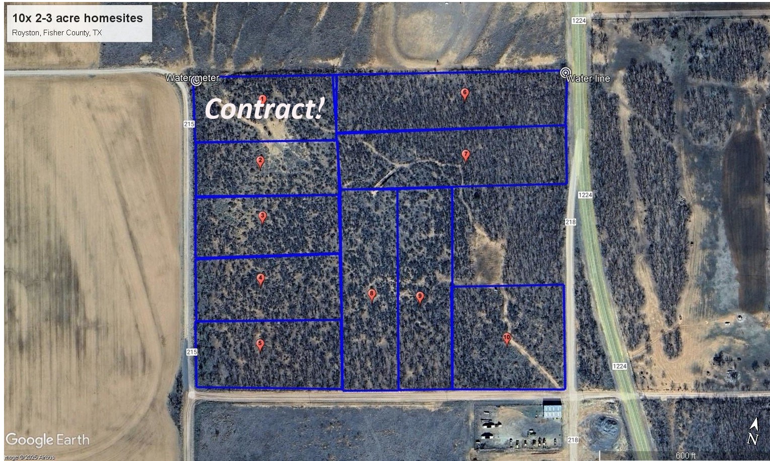 Tbd Fm 1224 Roby TX 79543
