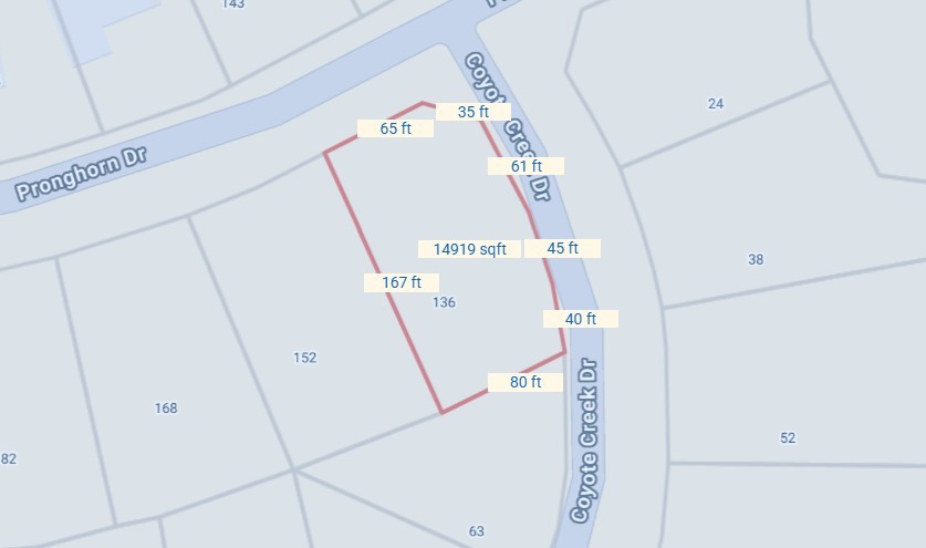 Lots 1b&2b Pronghorn Drive Gordonville TX 76245