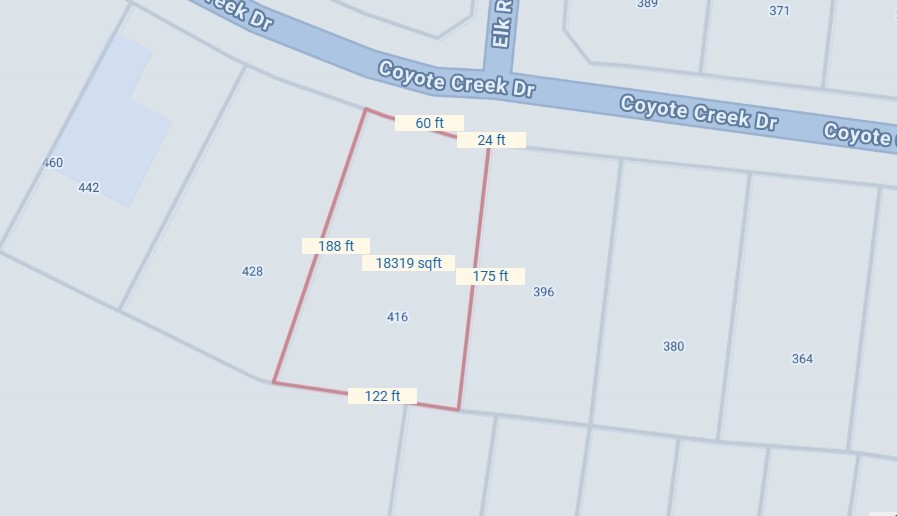 Lot 27a Coyote Creek Drive Gordonville TX 76245