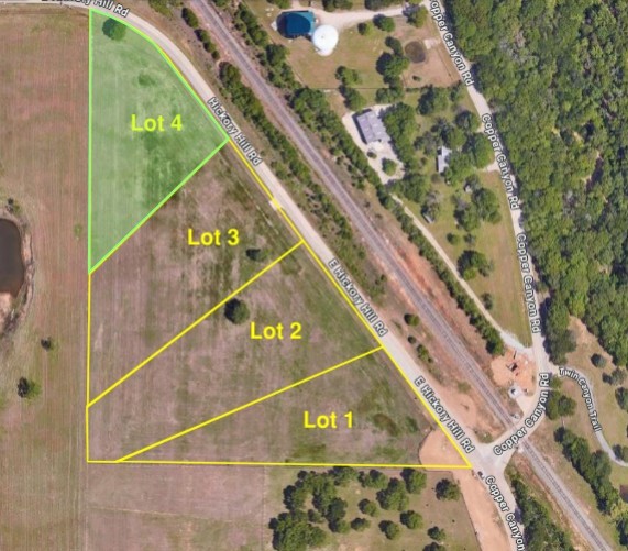 Lot 4 Hickory Hill Road Copper Canyon TX 76226