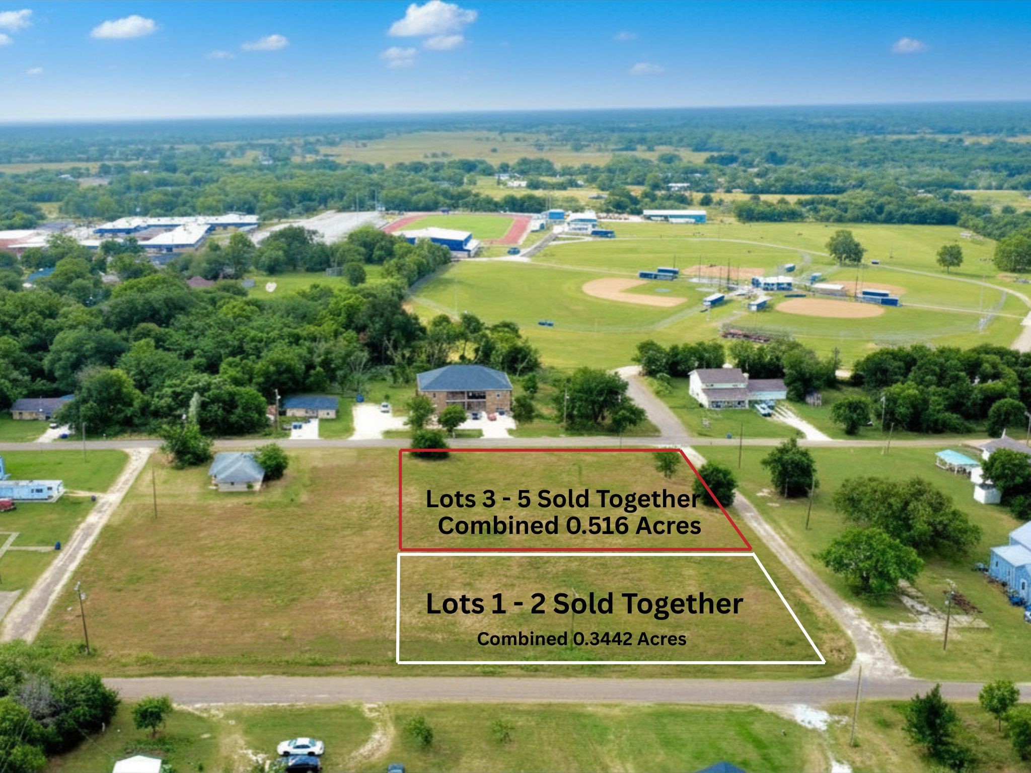 Lots 1-2 W 2nd Street Blooming Grove TX 76626
