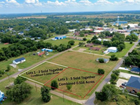 Lots 1-2 W 2nd Street Blooming Grove TX 76626
