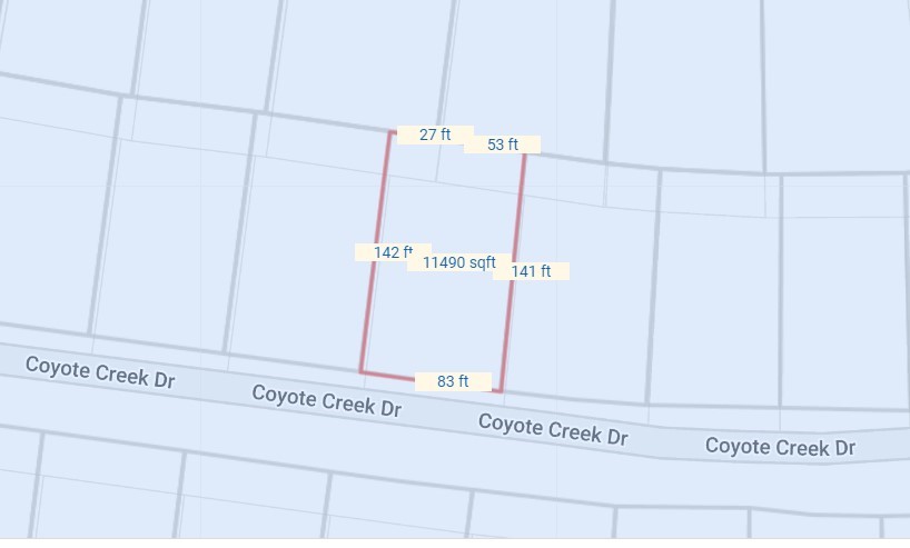 Lot 68b Coyote Creek Drive Gordonville TX 76245