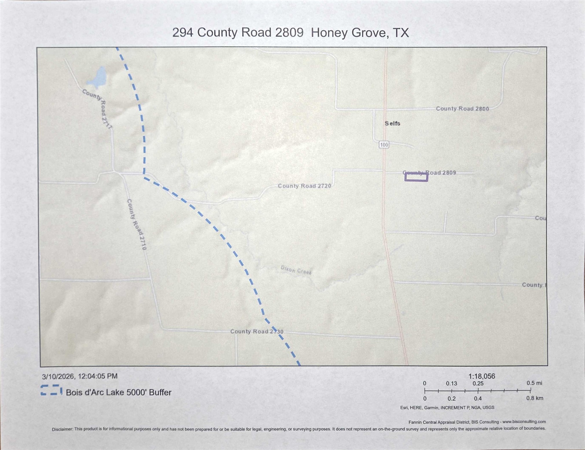 294 County Road 2809 Honey Grove TX 75446