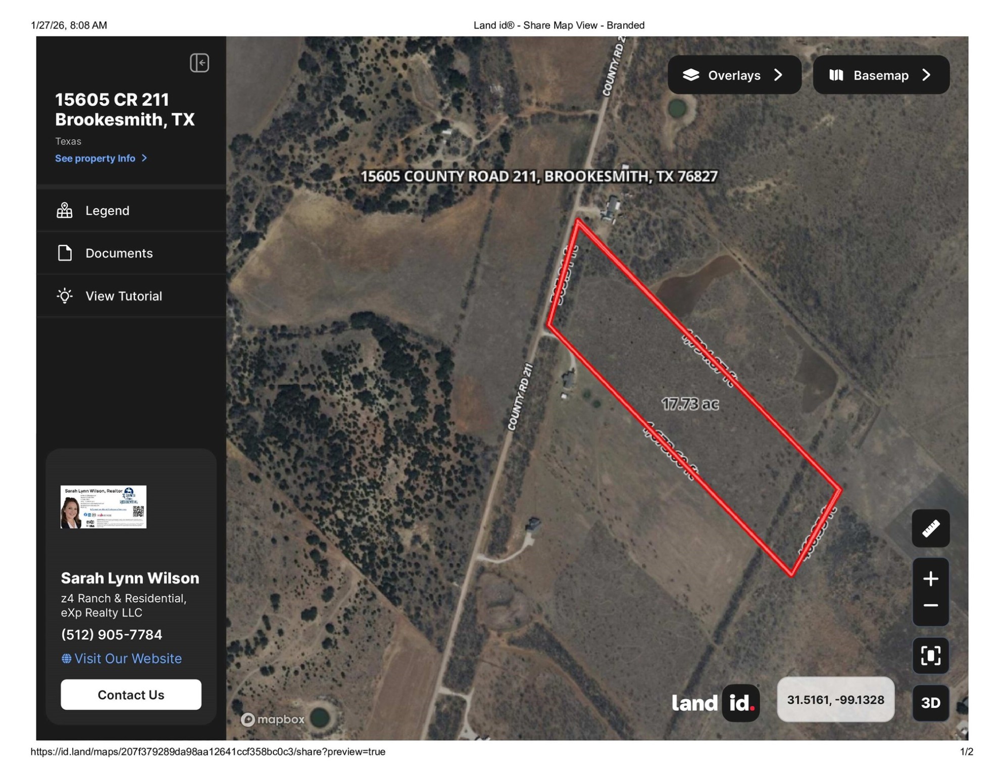 15605 County Road 211 Brookesmith TX 76827