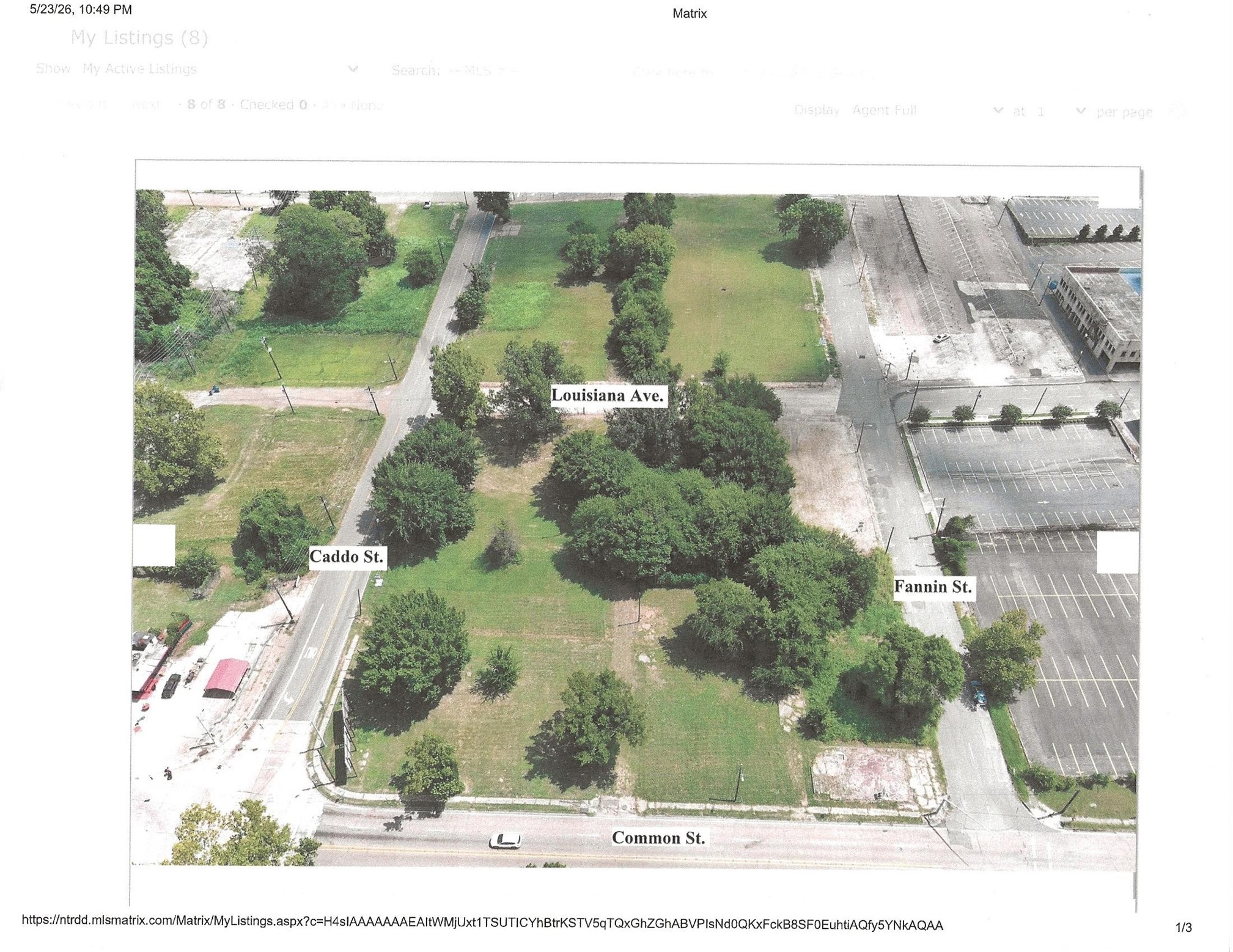 724, Lot 21 Fannin Street Shreveport LA 71101