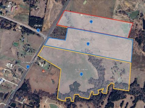 50+ Acres Us Highway 377 Gordonville TX 76245