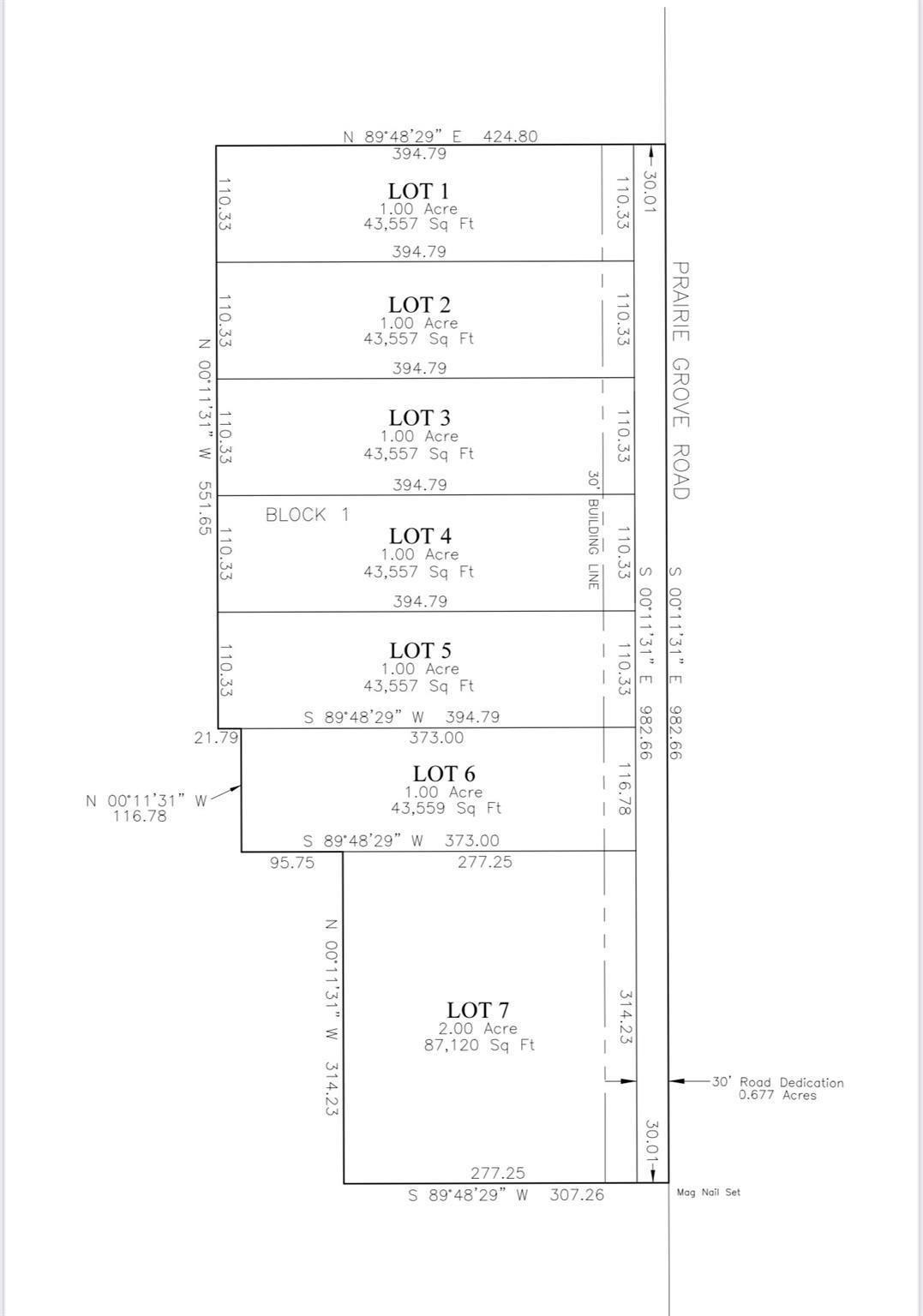 Lot 3 Prairie Grove Road Valley View TX 76272
