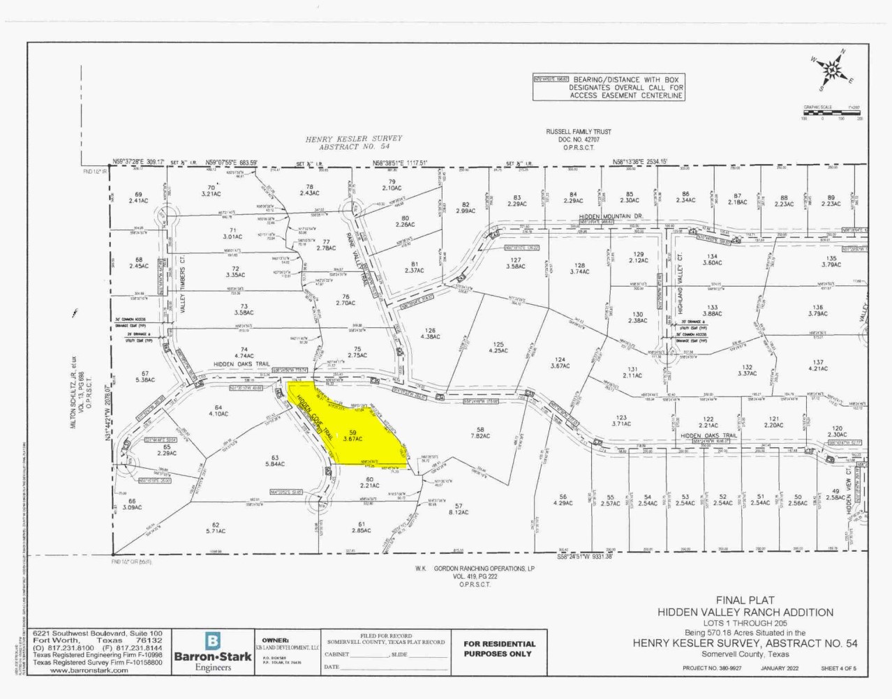 2073 Hidden Oaks Trail Glen Rose TX 76690