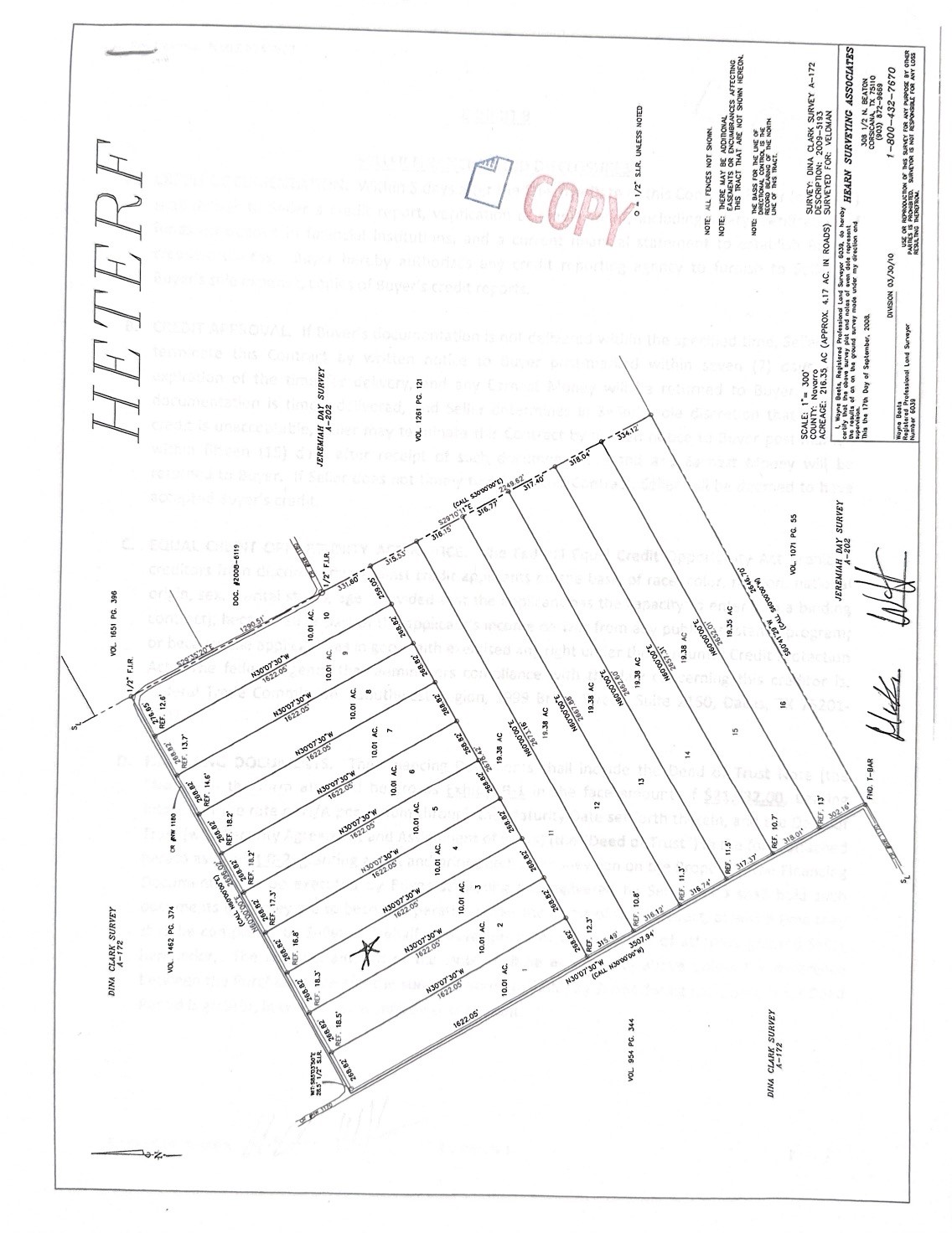 Abs A10172 D Clark Abst Tract 7-3 10.01 Acres Corsicana TX 75110