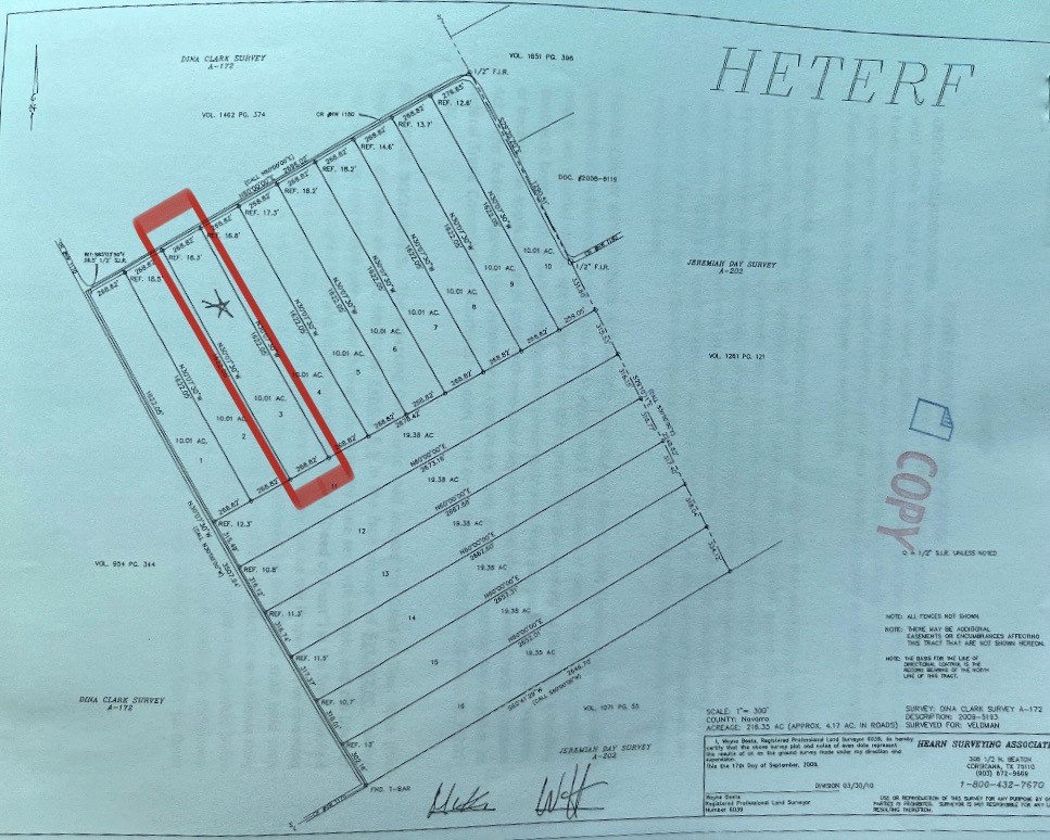 Abs A10172 D Clark Abst Tract 7-3 10.01 Acres Corsicana TX 75110