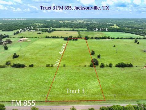 Tract 3 Fm 855 Jacksonville TX 75766