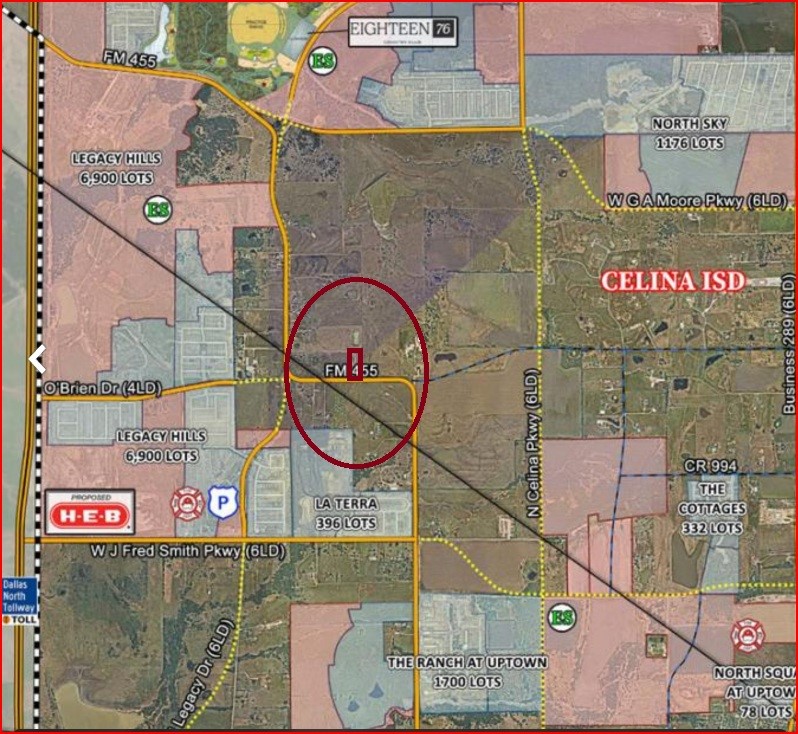 16880 W Fm 455 (O'Brien Pkwy) Celina TX 75009