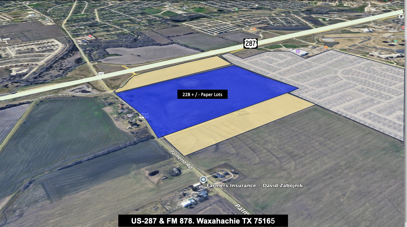 Tbd Fm-878 Waxahachie TX 75165