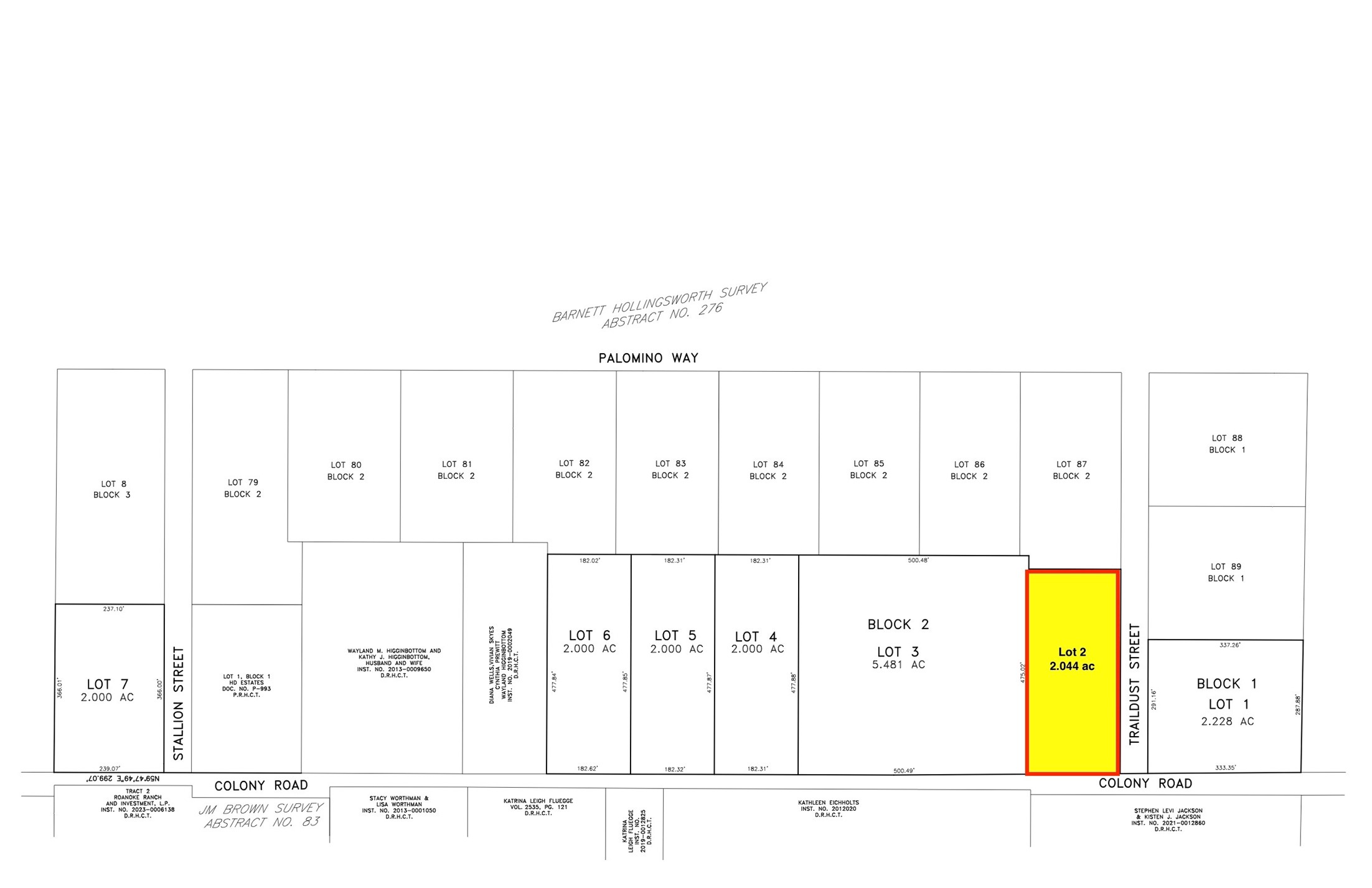 Lot 2 Colony Road Tolar TX 76476