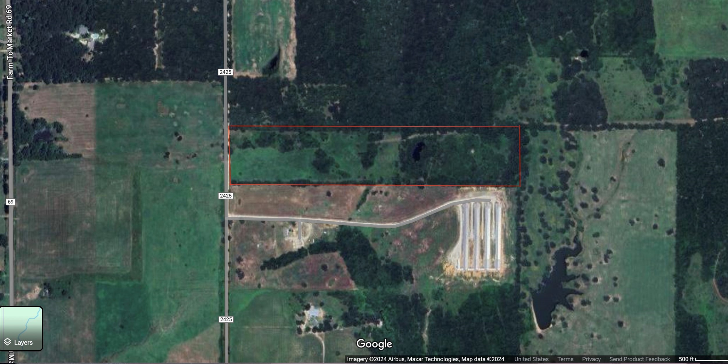 30 Acre County Road 2425 Como TX 75431