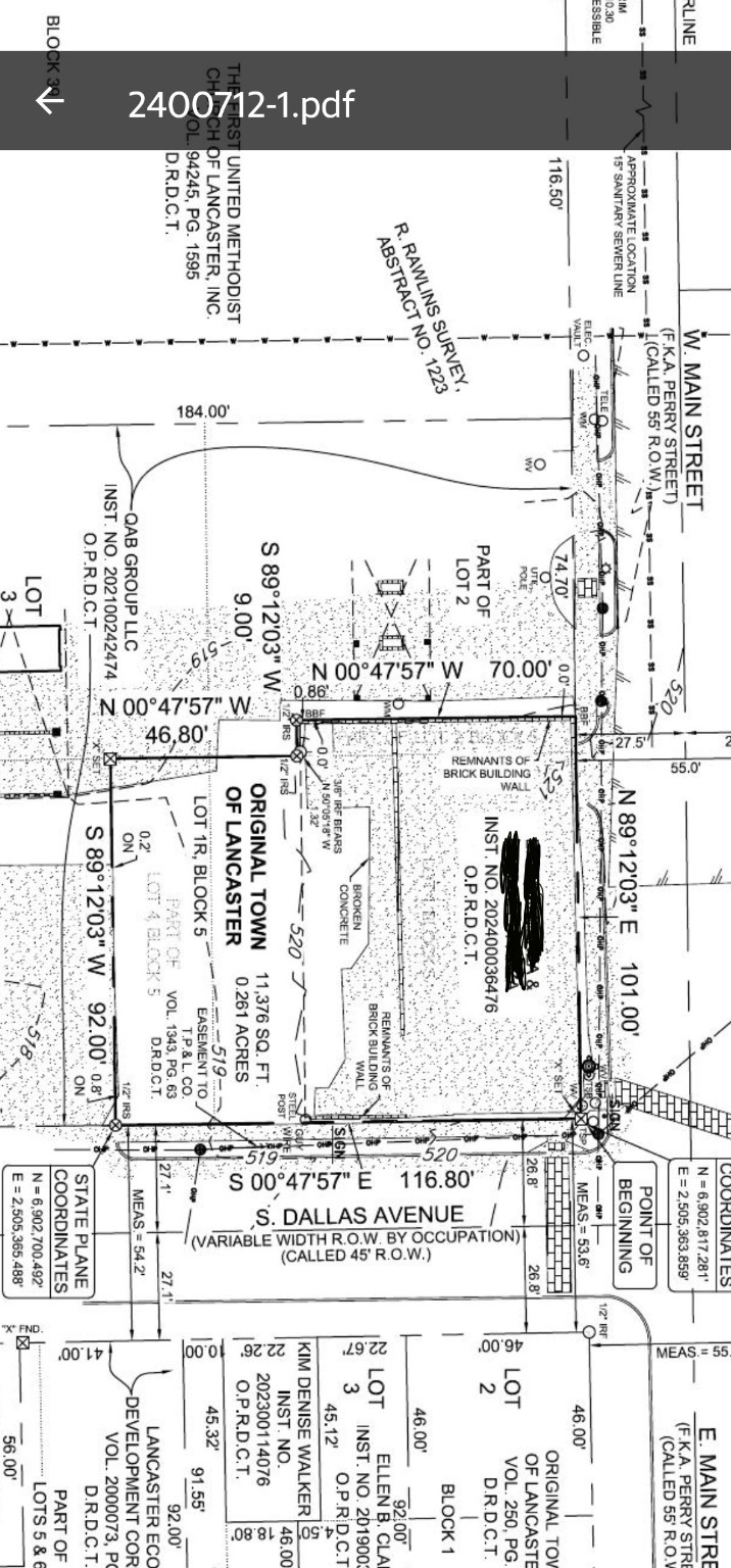 103-107 S Dallas Avenue Lancaster TX 75146