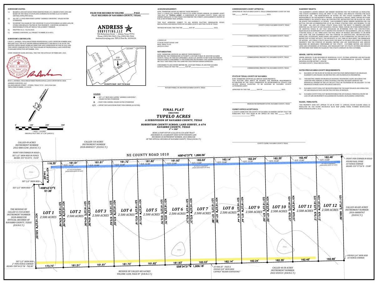 Tbd NE County Road 1010 Lot #1 Rice TX 75155