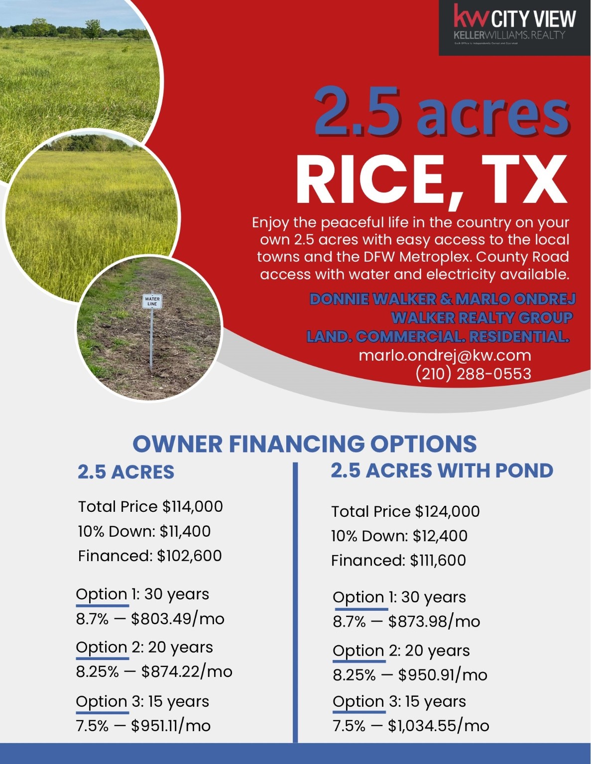 Tbd NE County Road 1010 Lot #1 Rice TX 75155