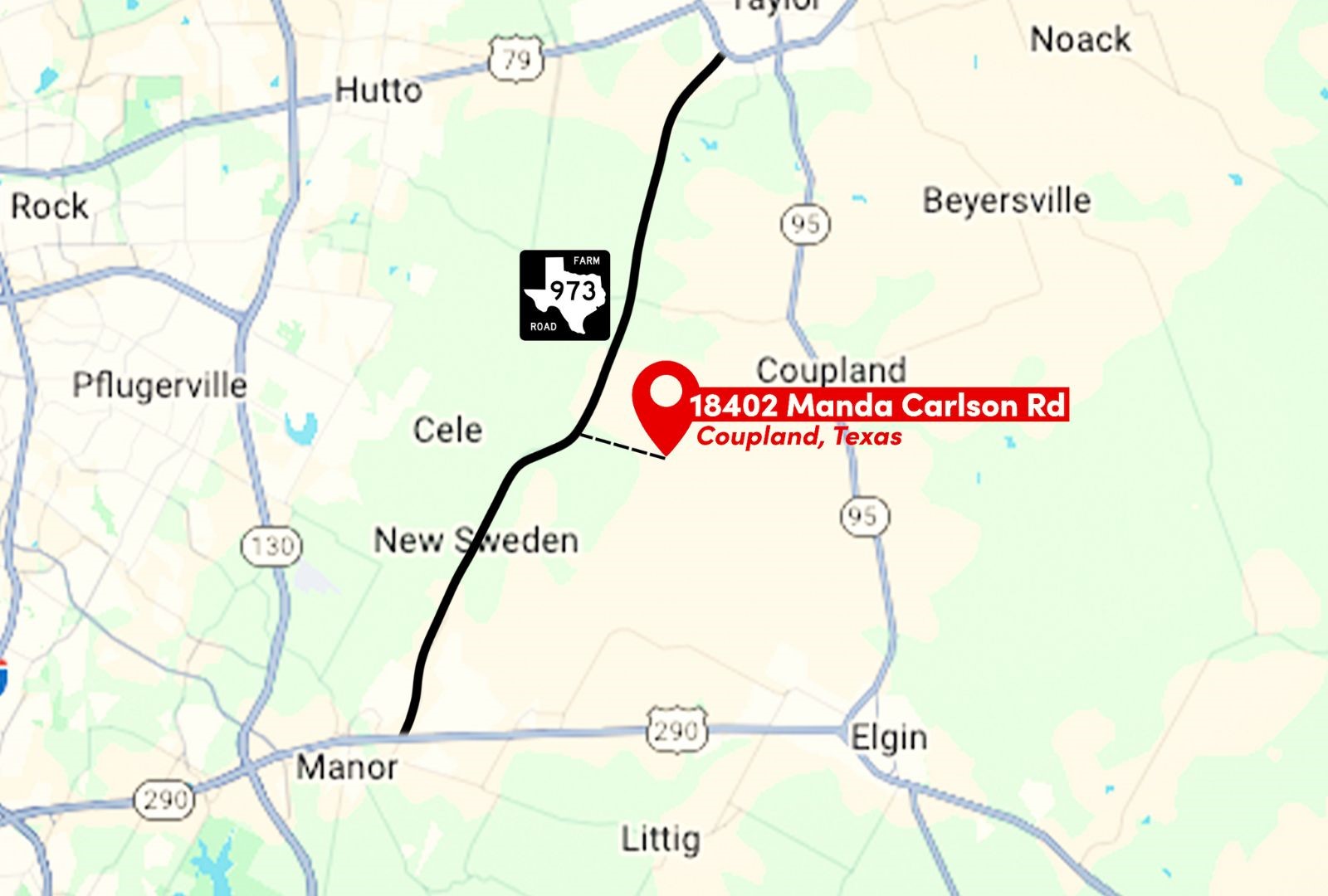 18402 Manda Carlson Road Coupland TX 78615
