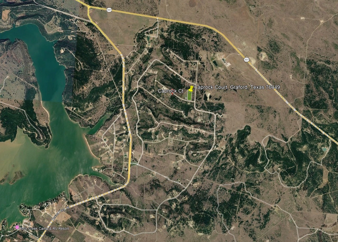 0 Caprock Court Graford TX 76449