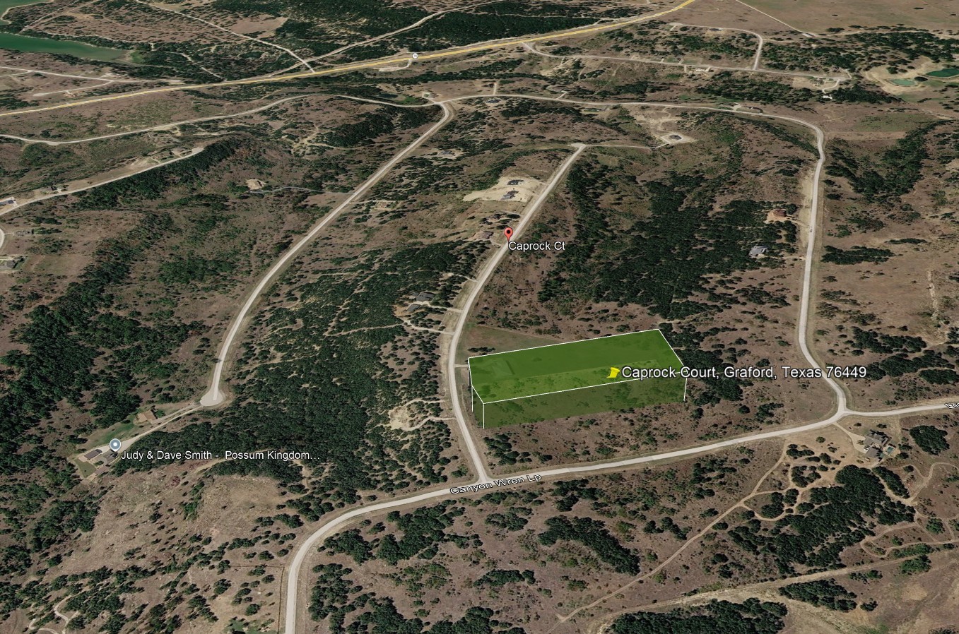 0 Caprock Court Graford TX 76449
