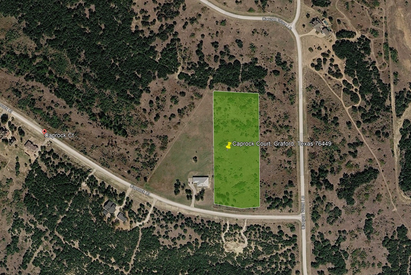 0 Caprock Court Graford TX 76449