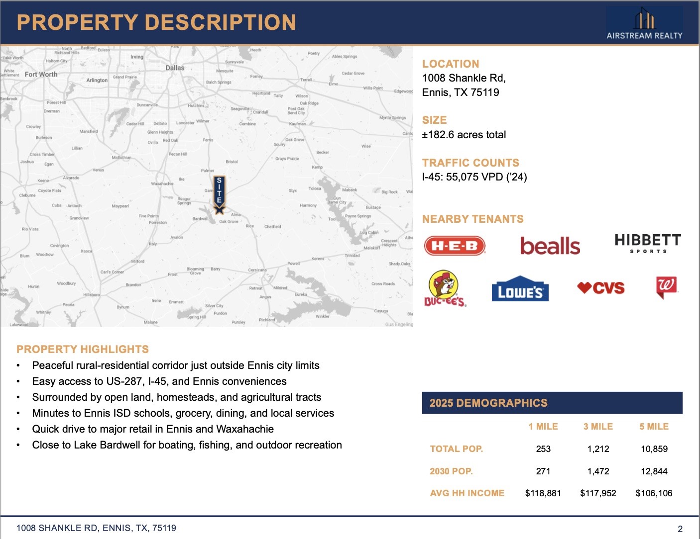 1008 Shankle Road Ennis TX 75119