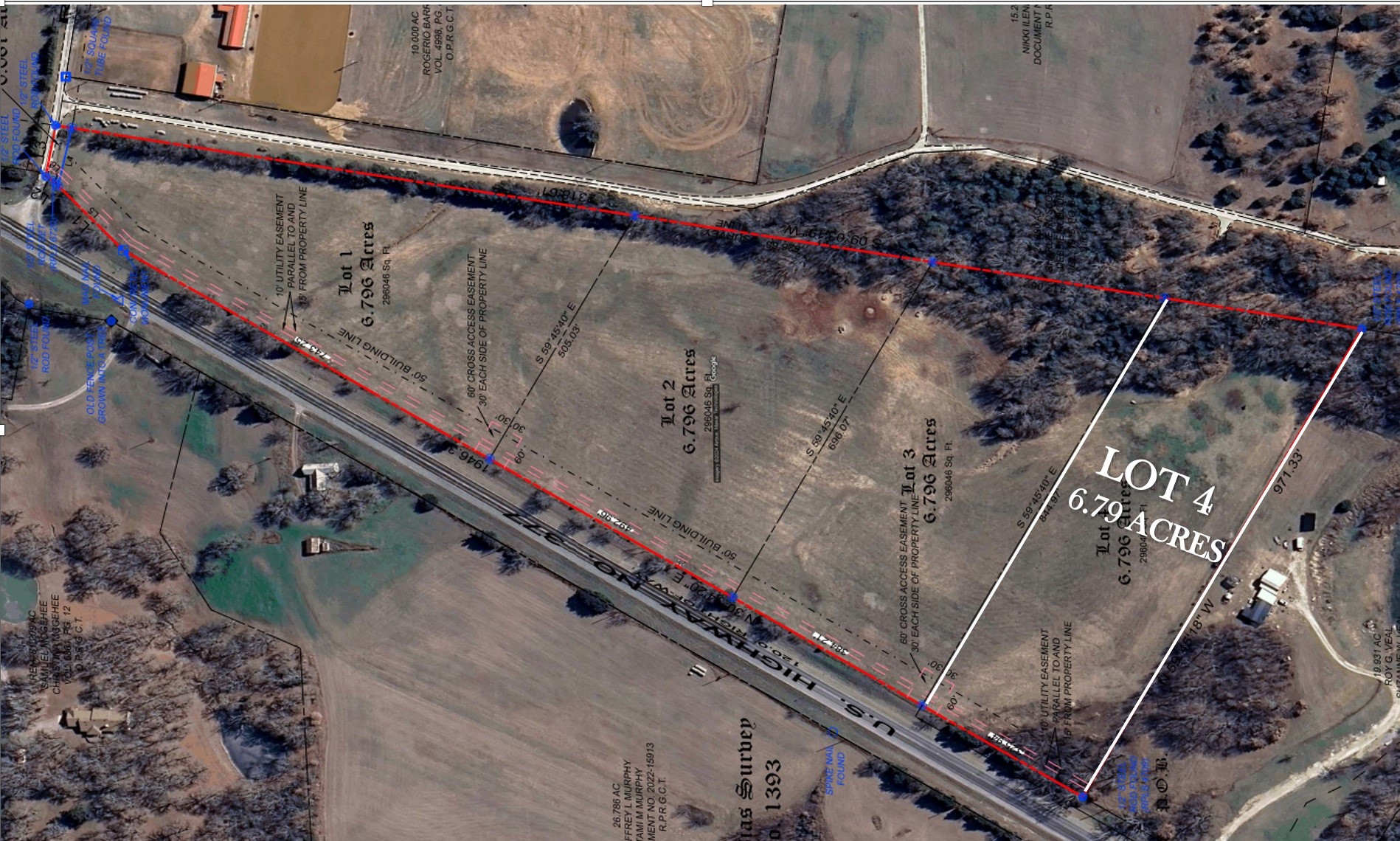 Lot 4 Tba Us Highway 377 Highway Gordonville TX 76264