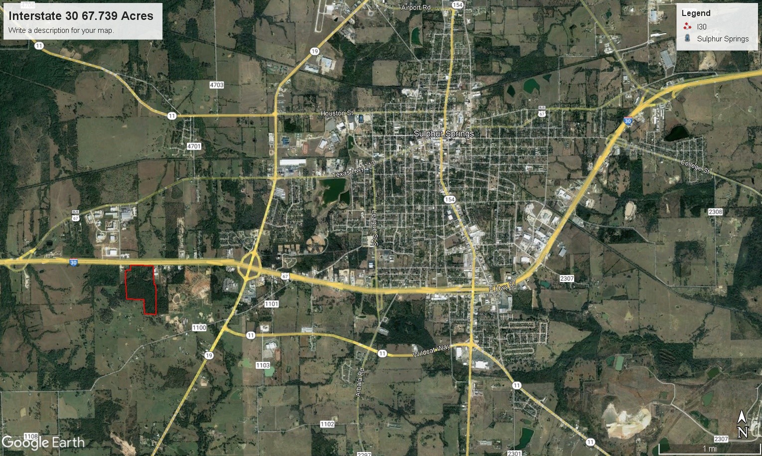 0000 W Interstate Highway 30 Sulphur Springs TX 75482