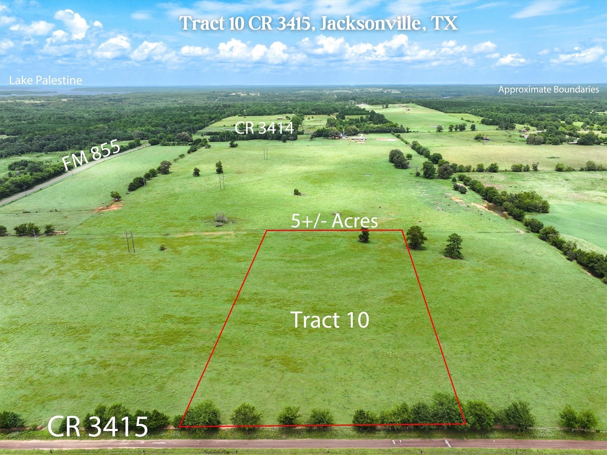 Tract 10 Cr 3415 Jacksonville TX 75766