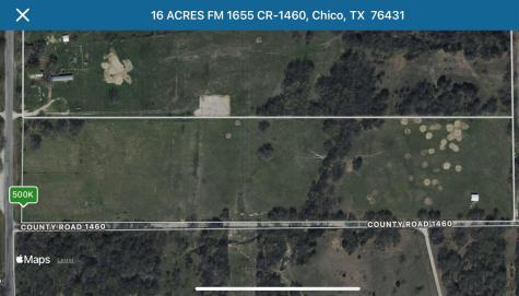 16 ACRES FM 1655 CR-1460 Chico TX 76431