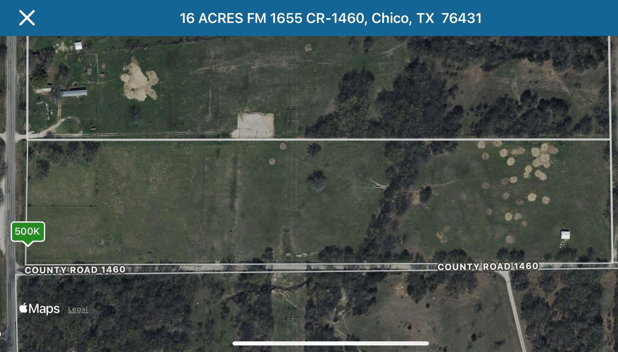 16 Acres Fm 1655 Cr-1460 Chico TX 76431