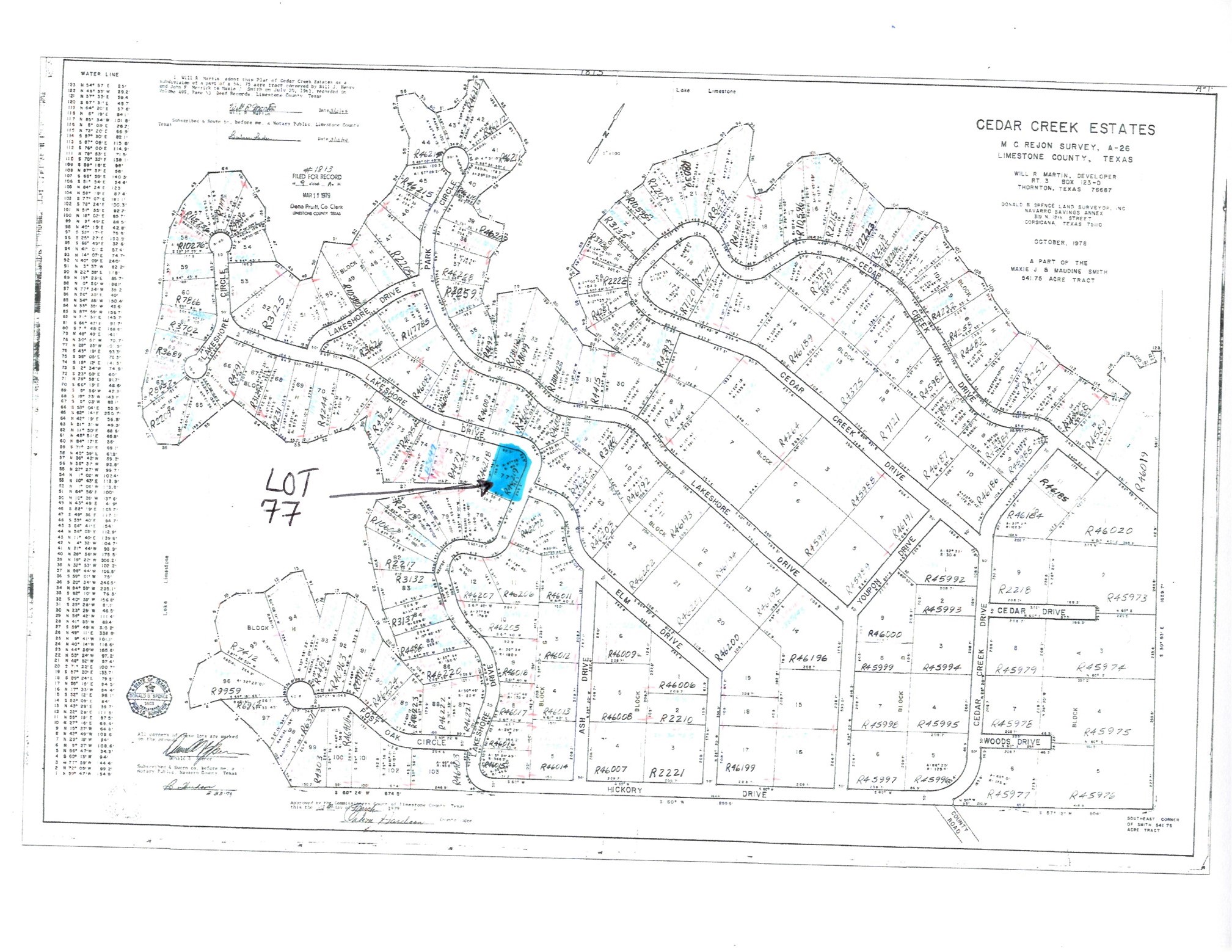 Lot 77 Lcr 894 Drive Jewett TX 75846