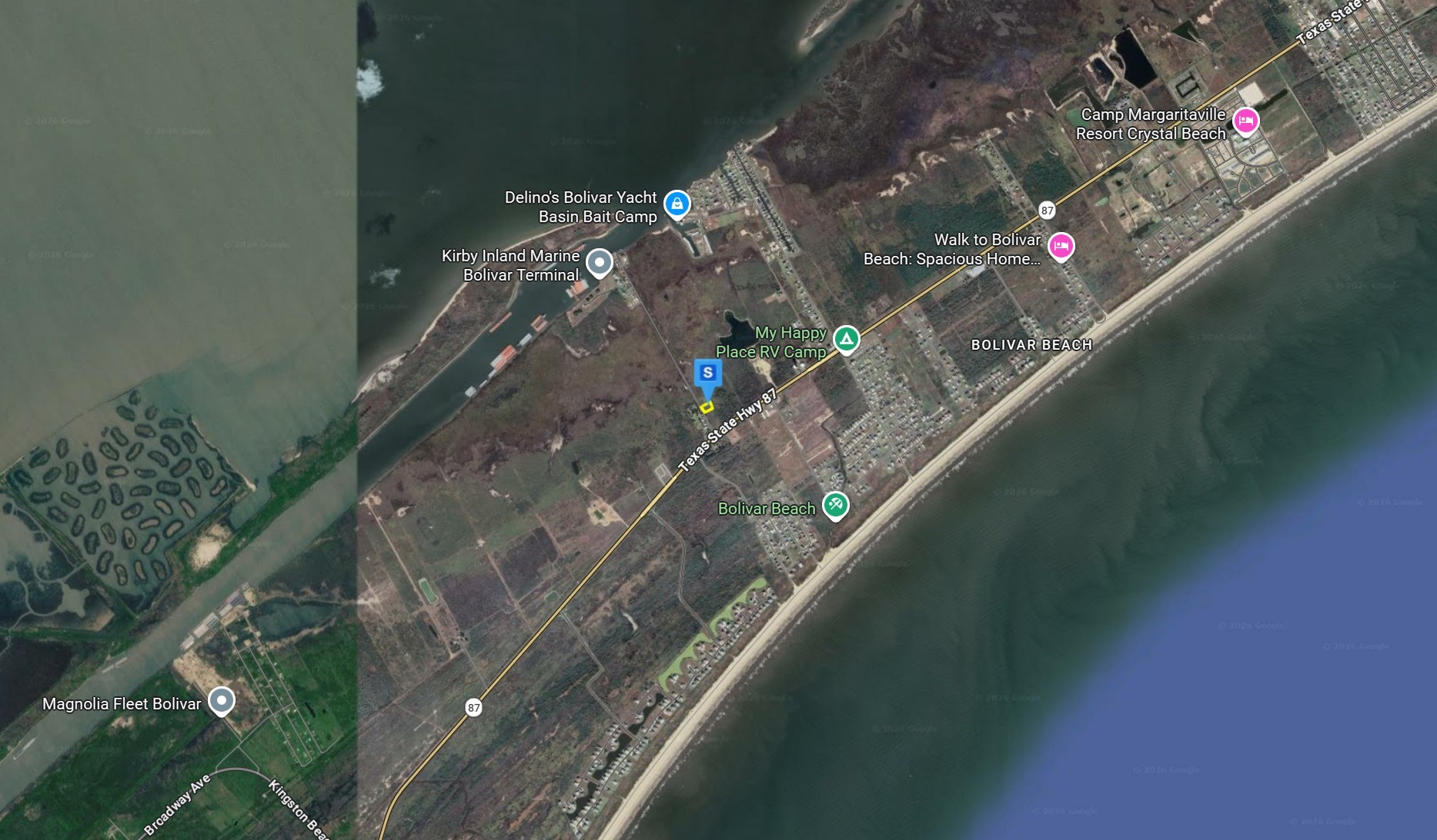 1020 Johnson Harbor Port Bolivar TX 77650