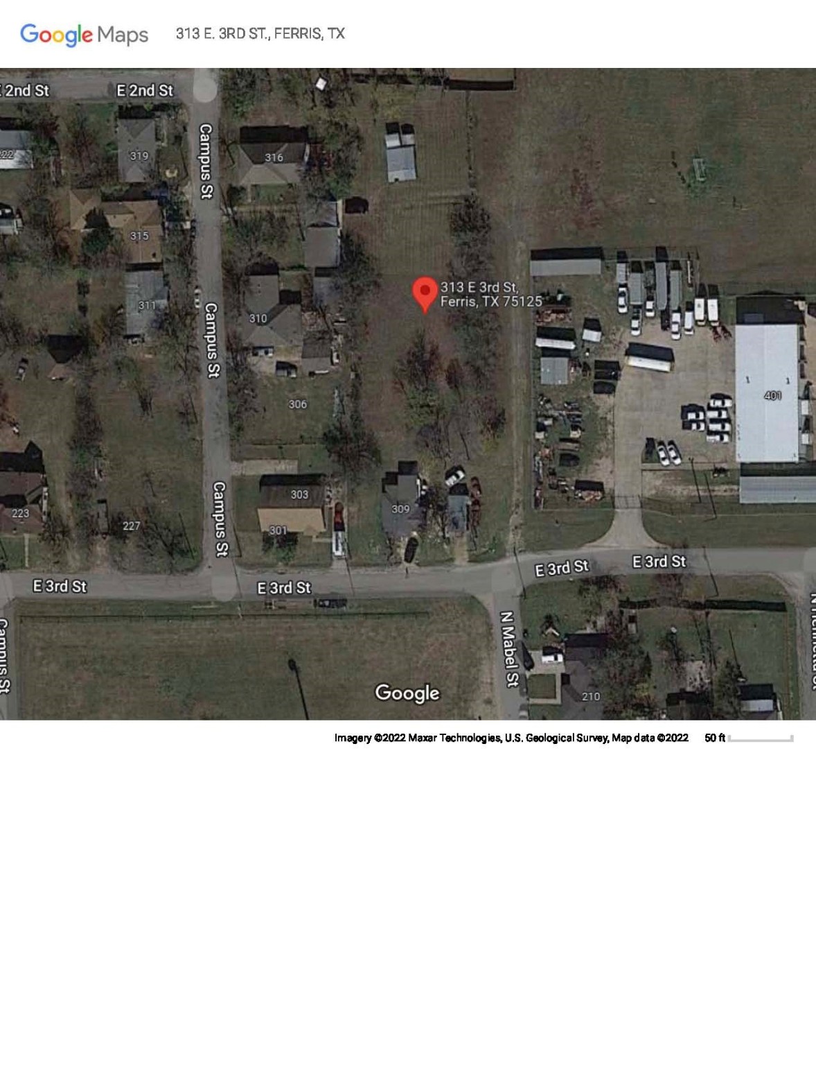 313 E 3rd Street Ferris TX 75125