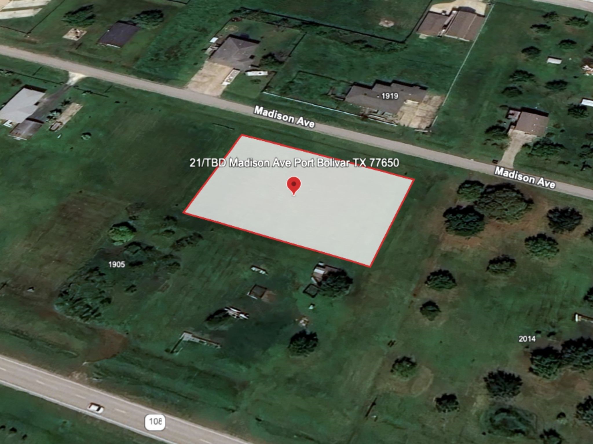 21 Tbd Madison Avenue Port Bolivar TX 77650