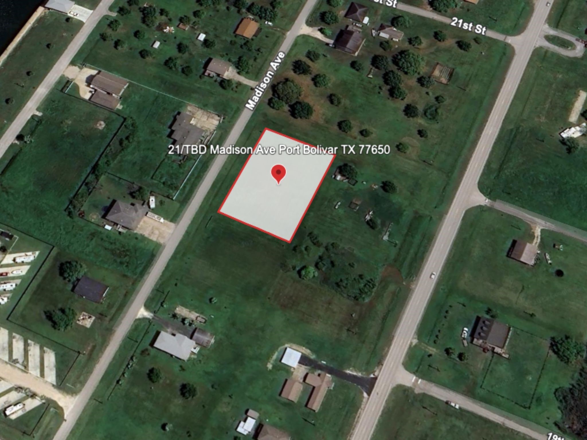21 Tbd Madison Avenue Port Bolivar TX 77650