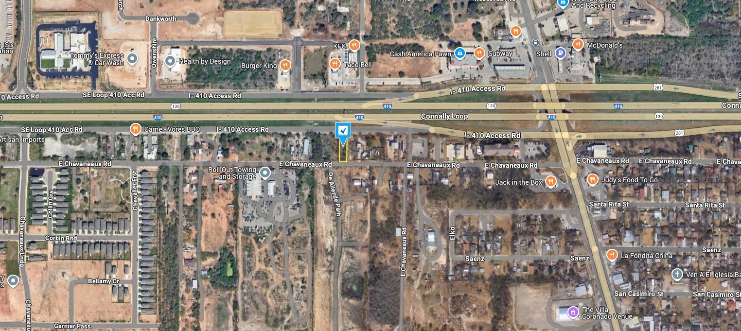 412 Chavaneuux Road San Antonio TX 78221