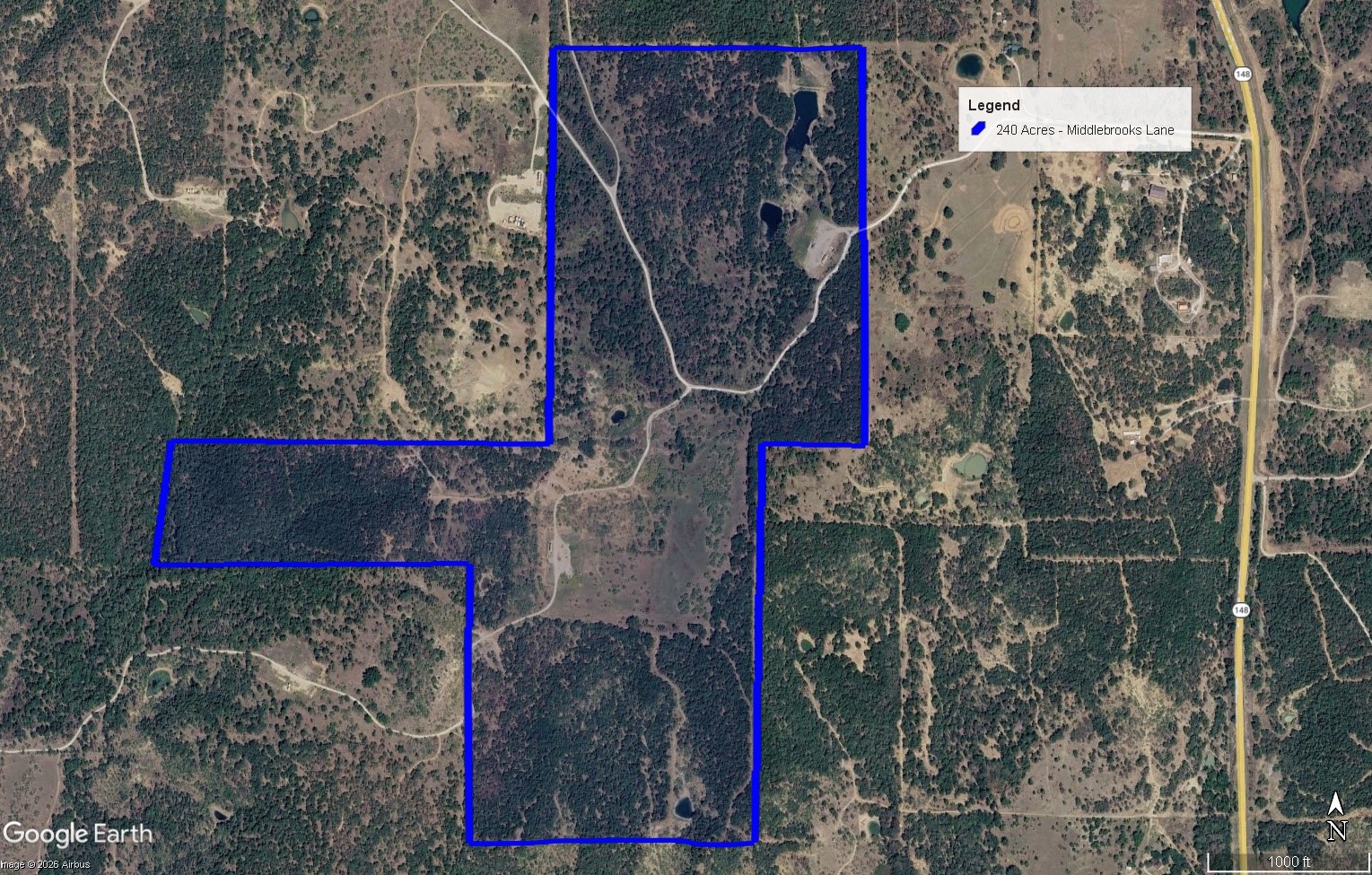 240 Acres Middlebrooks Lane Jacksboro TX 76458