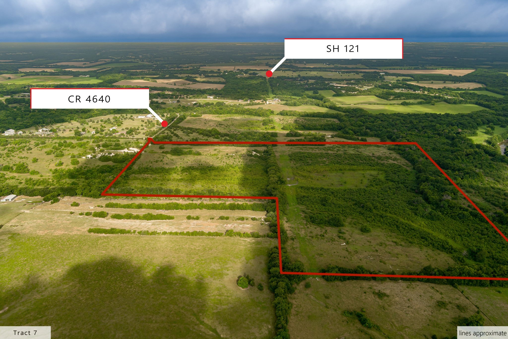 Tbd 107.096 Acres Tract 7 Cr 4640 Trenton TX 75490