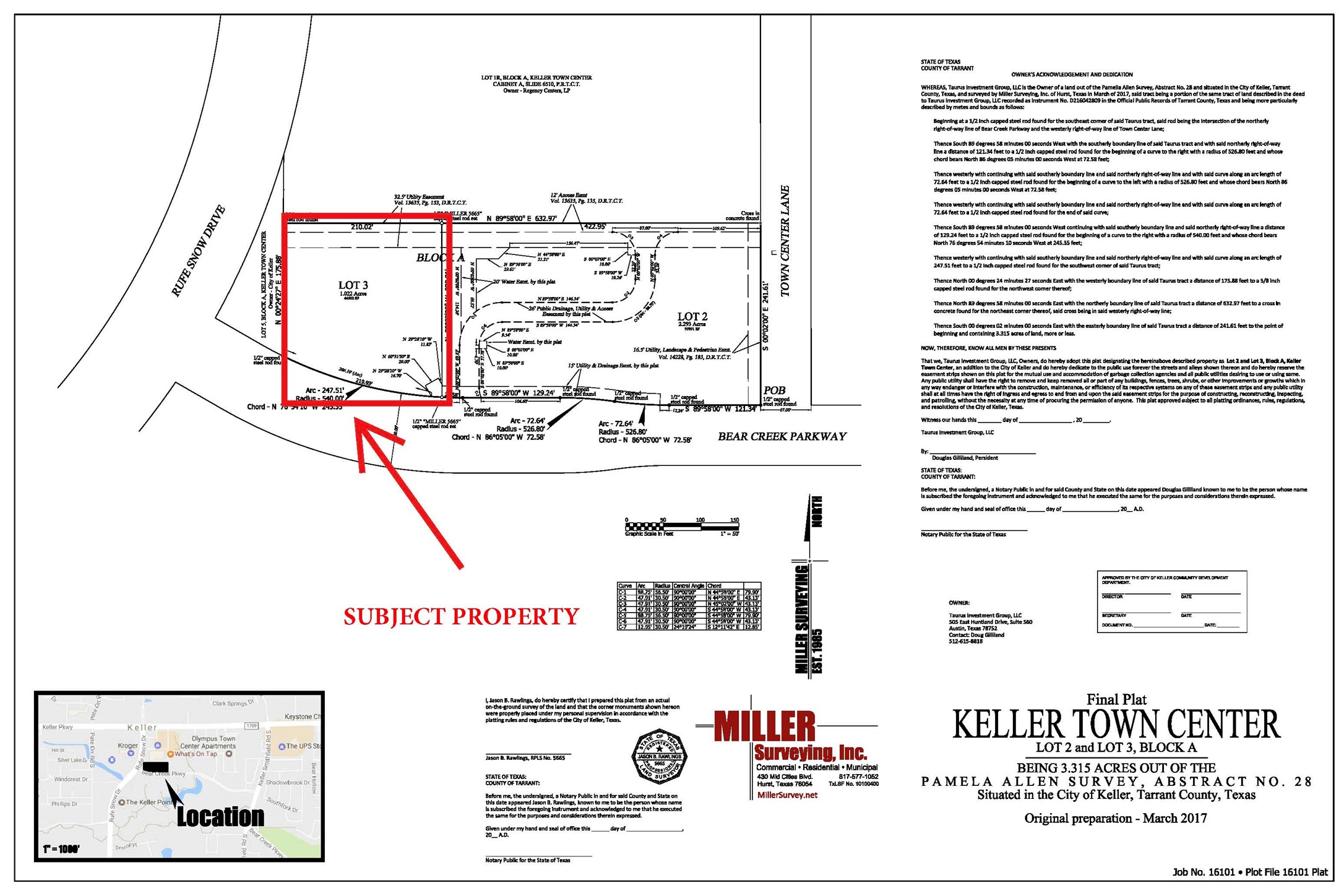 1001 Bear Creek Parkway Keller TX 76248