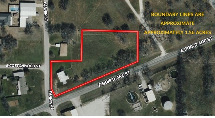 Tbd Fannin/bois D'arc St Fannin Street Nocona TX 76255