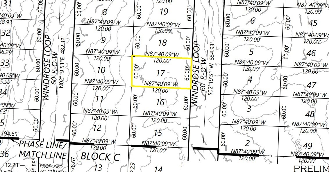 Lot 17c Windrose Loop Gordonville TX 76245