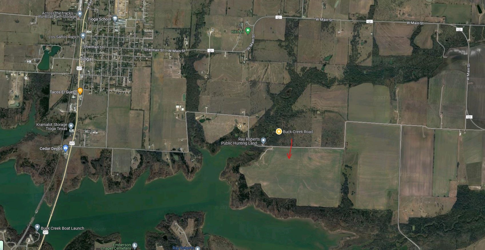 0 Buck Creek Road Tioga TX 76271