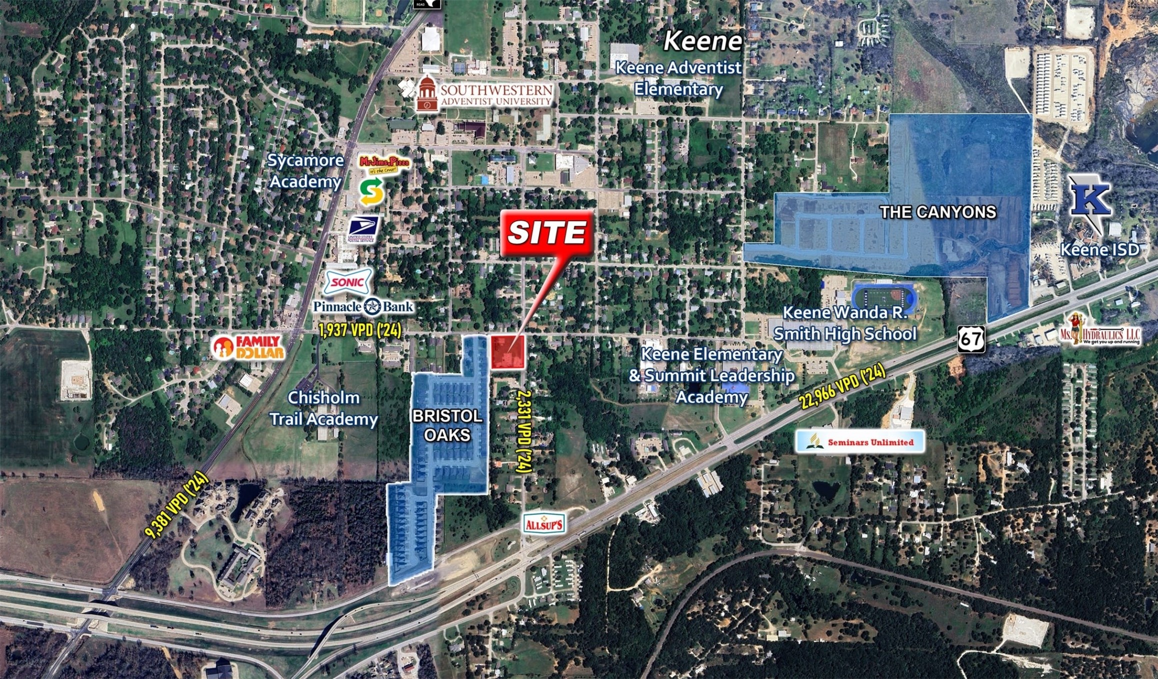 105 W 4th Street Keene TX 76059