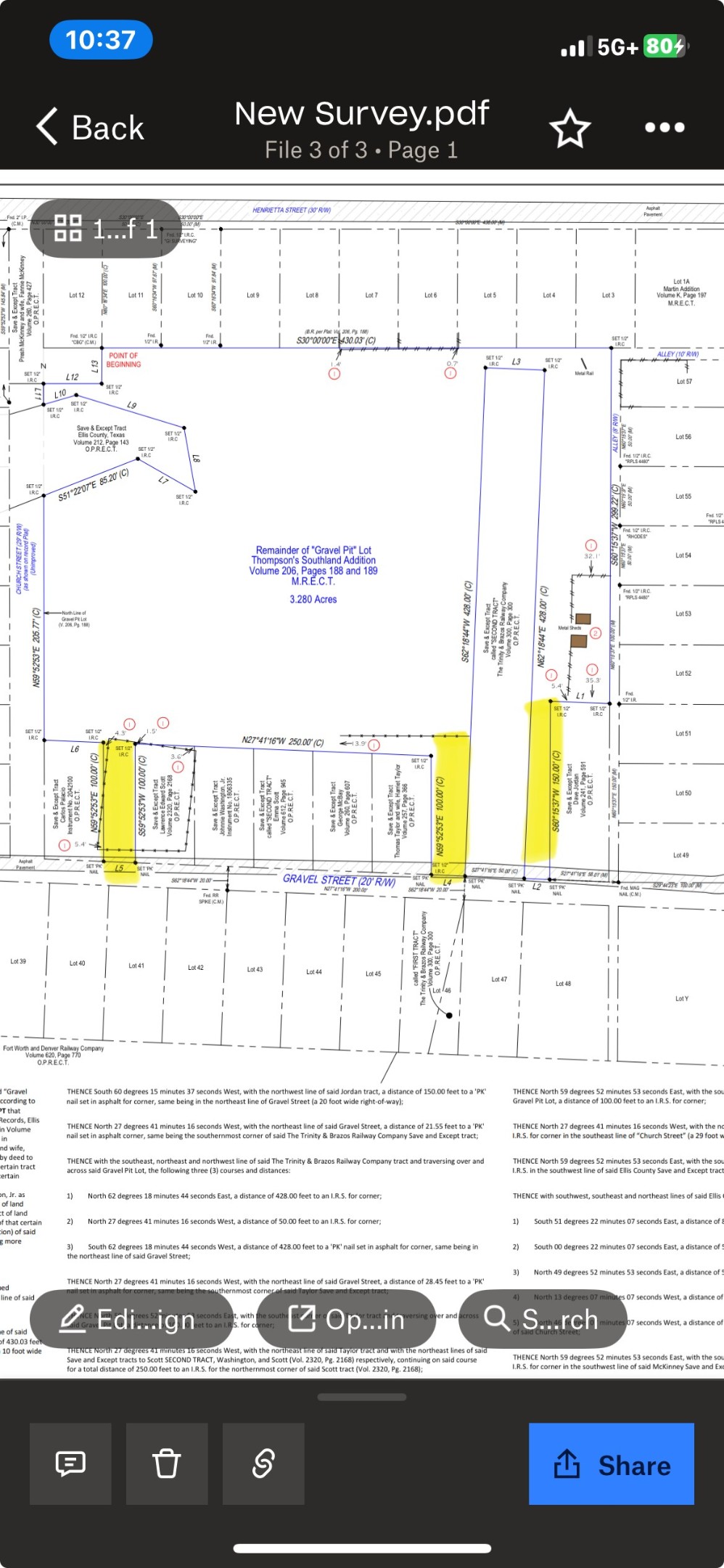 Tbd Gravel Street Waxahachie TX 75165