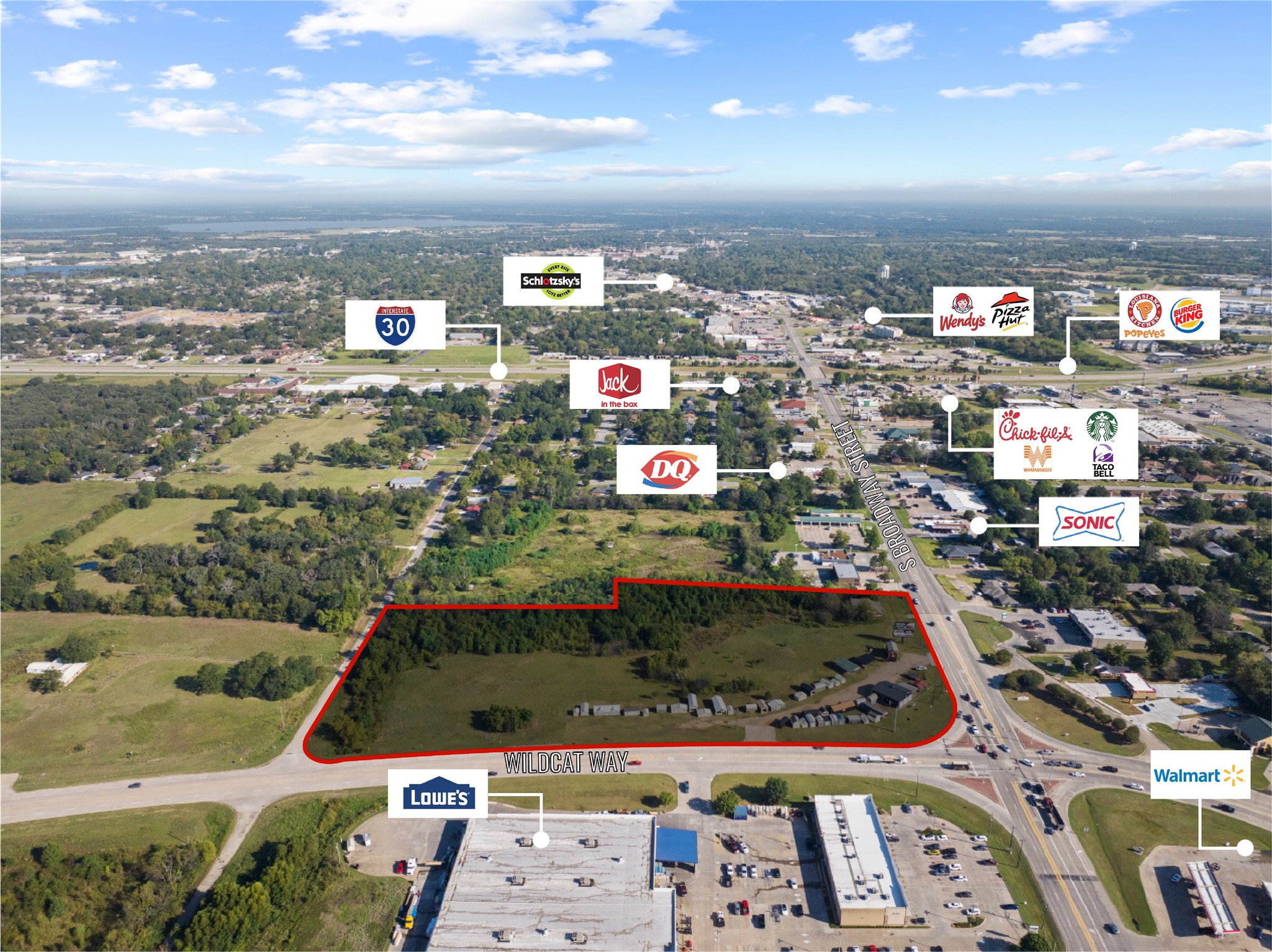 Tbd Broadway & Wildcat Way Sulphur Springs TX 75482